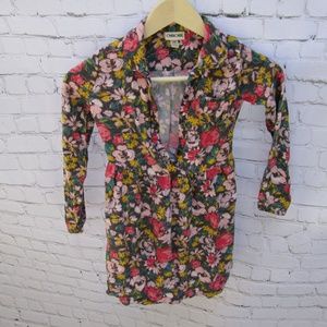 Floral Cherokee Childrens dress, size s/p 6/6x